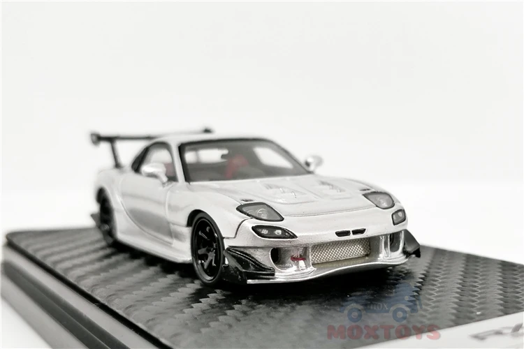 YM модель 1:64 Mazda RX-7 Amemiya Серебряная автомобиля | Игрушки и хобби