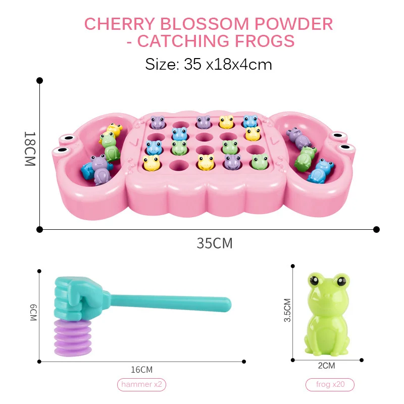 Детский Электрический музыкальная игрушка дети играют молоток ловить лягушки