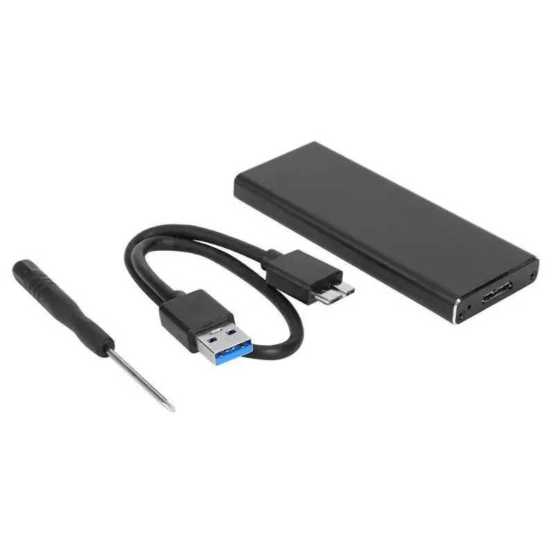 Мини SSD чехол USB 3 0 для NGFF M.2 адаптер HDD жесткий диск корпус из алюминиевого сплава