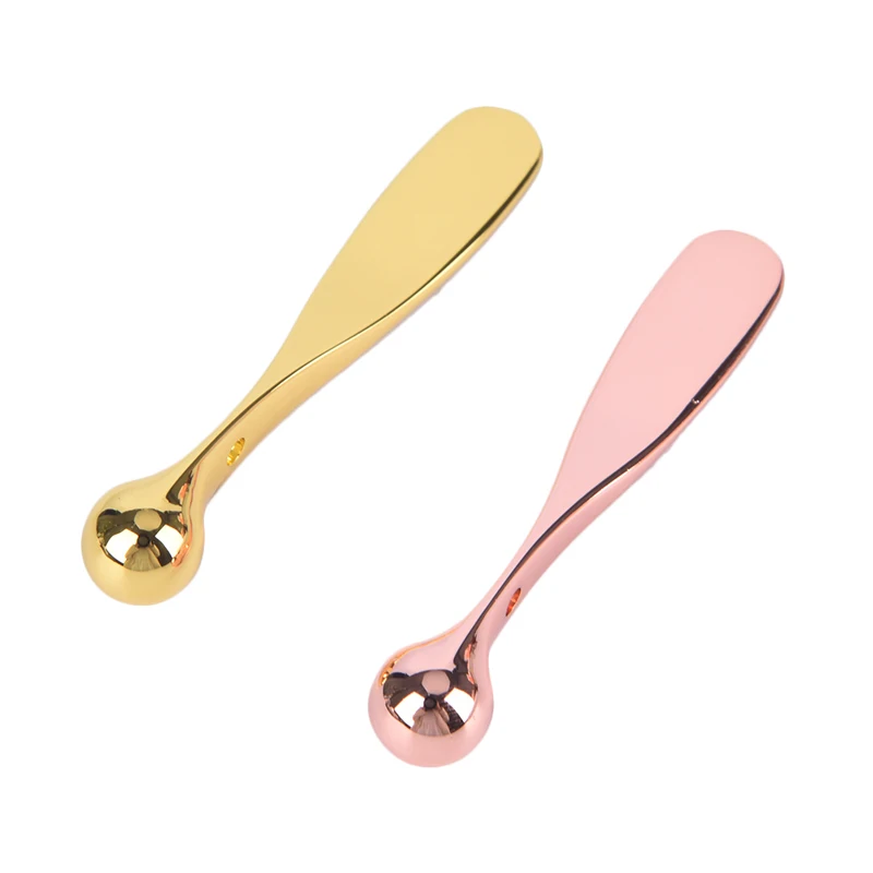 

1pcs Metal Eye Roller Massage Stick Eye Cream Applicator Cosmetic Spatulas Anti Wrinkle Facial Spoon Face Thining Care Tool