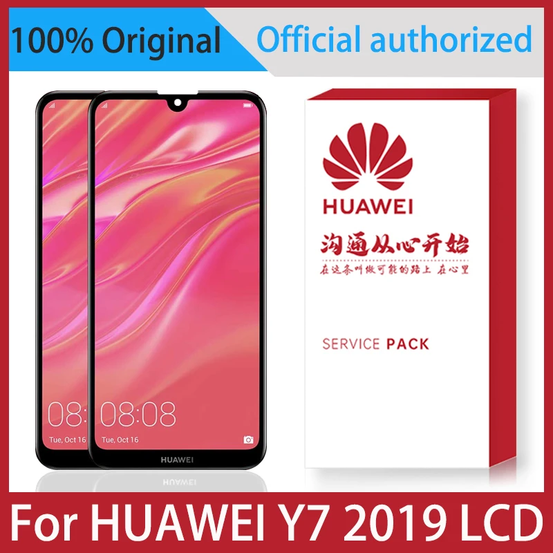 Оригинальный дисплей 6 26 ''для Huawei Y7 2019 ЖК-дисплей для фотографий Диагональ
