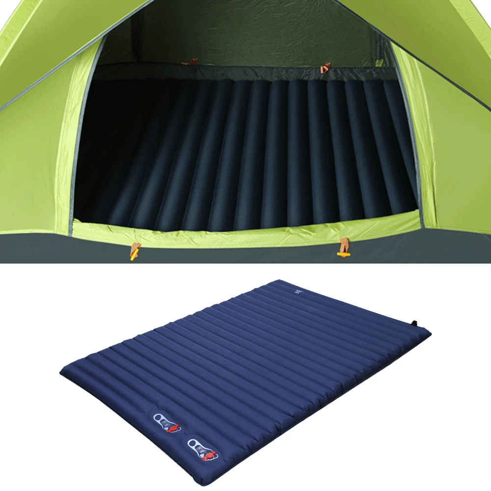 

195 × 138cm Built-in air pump Camping Mat Picnic Barbecue Inflatable cushion Automatic Inflatable Double mattress