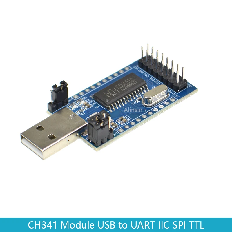 Модуль CH341 с USB на UART IIC SPI TTL ISP EPP/MEM параллельный преобразователь | Электронные