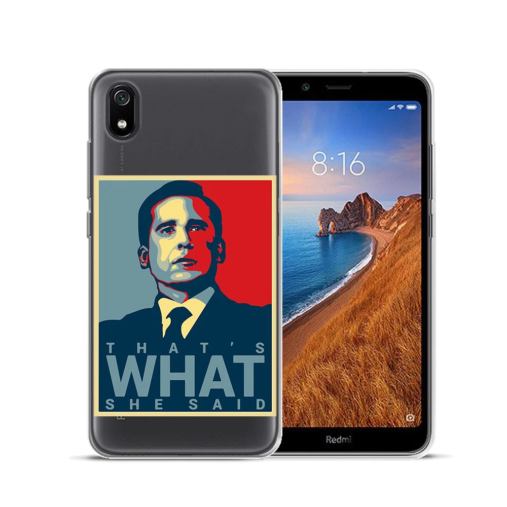 Майкл Скотт офисные мягкие чехол для Xiaomi Mi 9 SE 9T 8 Pro 5X A1 6X A2 A3 Redmi K20 7 Y3 5 Plus Note 4 4X 6