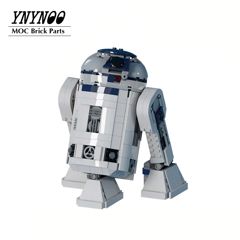 

MOC Star Plan Robot Movie Figures Space Wars Building Blocks Bricks 3D Assembly Collection Model DIY Toys Children Gifts