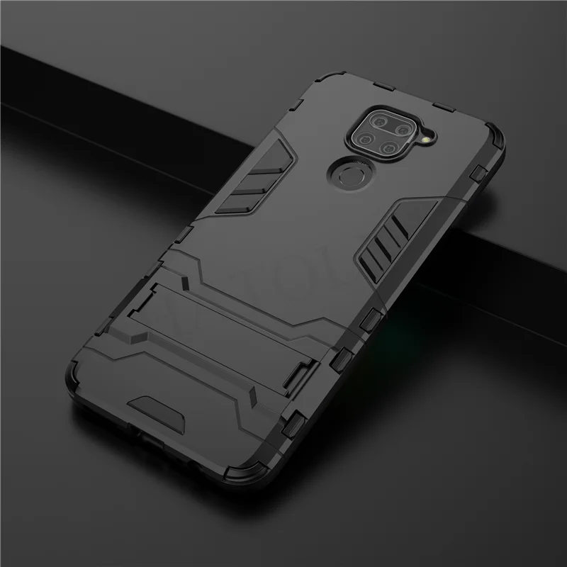 Чехол для Xiaomi Redmi Note 9 чехол 10X 9S Pro держатель робота подставка противоударный