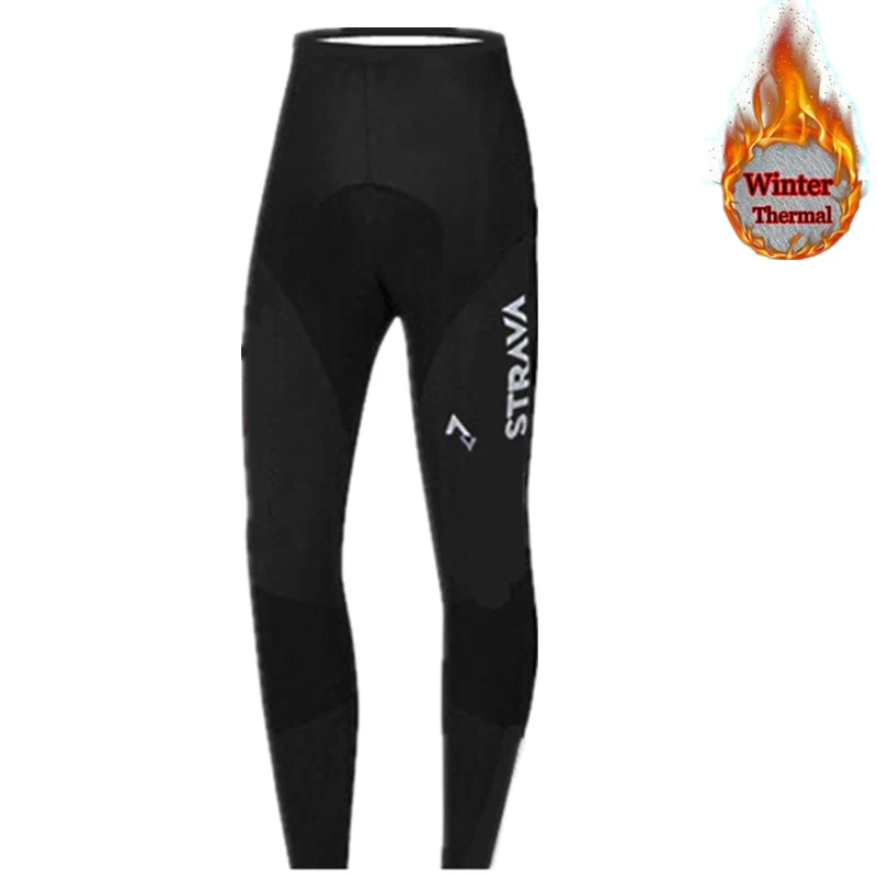 Штаны для велоспорта STRAVA Gibson зимние Утепленные длинные штаны Coolmax Gel флисовые