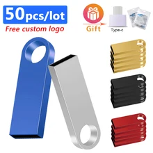 50pcs/lot Free Logo Pen Drive 4GB Free AliExpress Standard Shipping To France