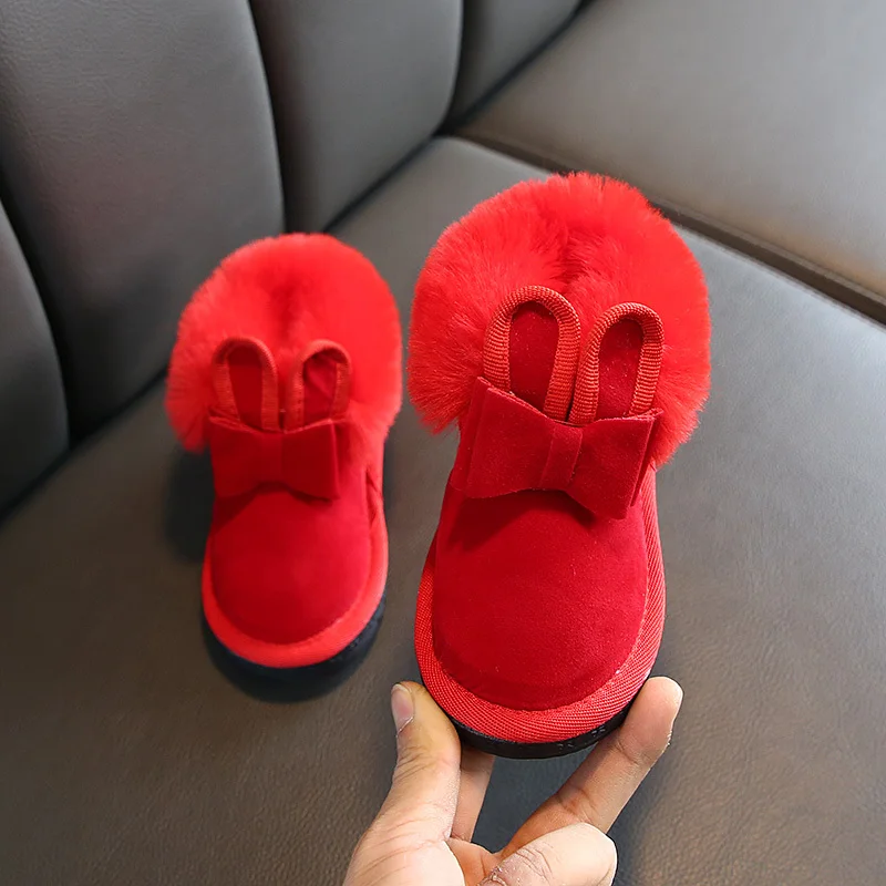 Детские ботинки для девочек маленьких детская зимняя обувь детские От 1 до 12 лет