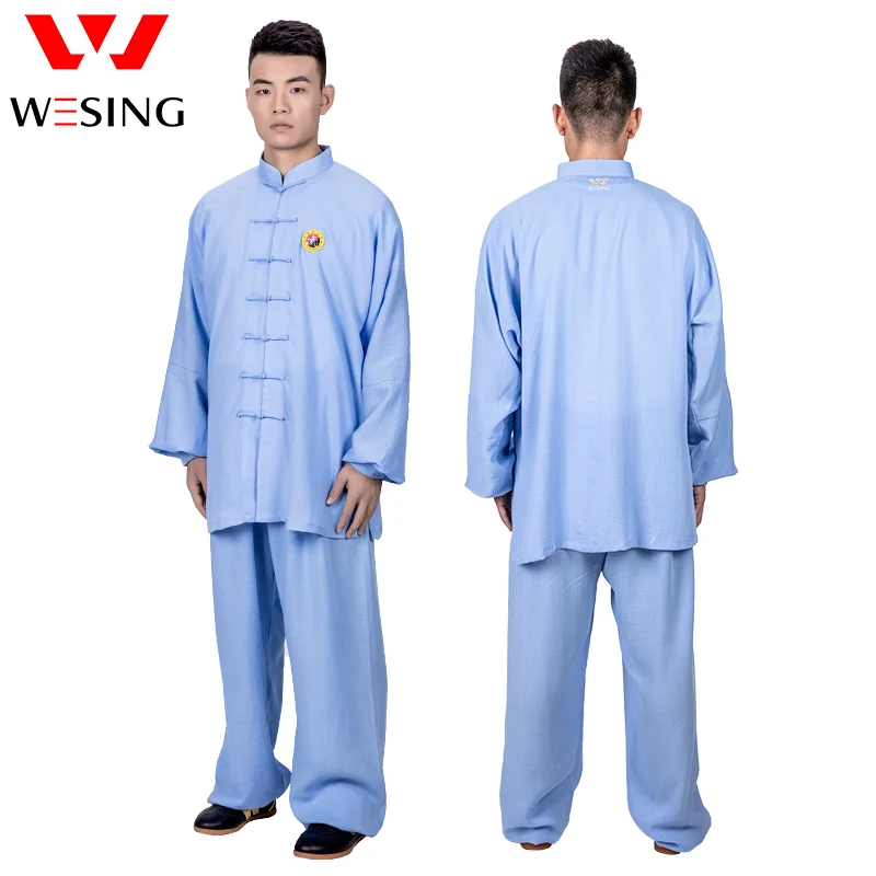 Фото Традиционная китайская одежда WESING Tai Chi, искусственная кунг-фу №5