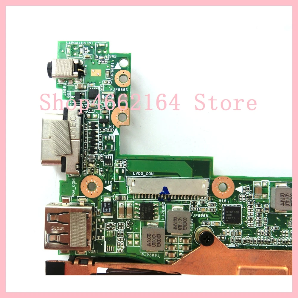 1025C без WLAN материнская плата REV 1 2G для ASUS ноутбука основная DDR3 100% протестированная