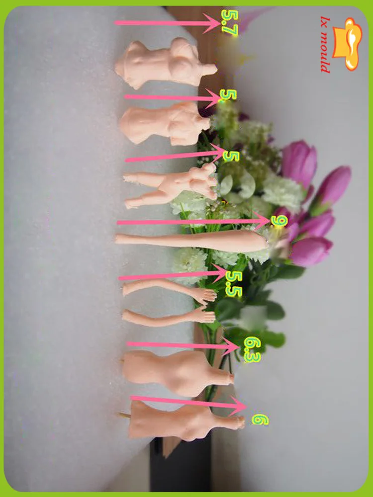 Двойная форма для сахара куклы тела силиконовые формы пищевых продуктов|mold dolls|mold