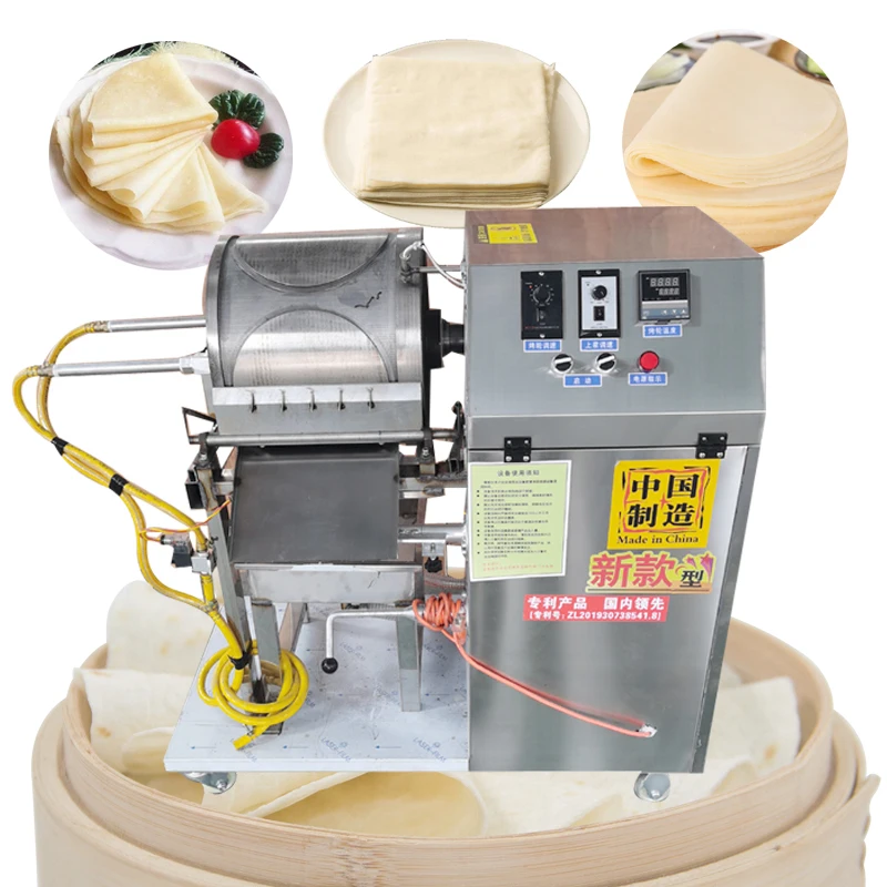 

Commercial Automatic Spring Roll Machine Pancake Machine Single And Double Row Roast Duck Cake Machine