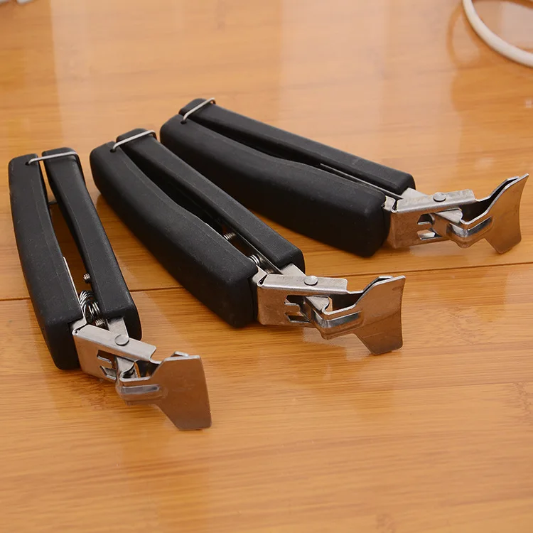 Кухонный гаджет черная пластиковая ручка анти обжигающий держатель для миски