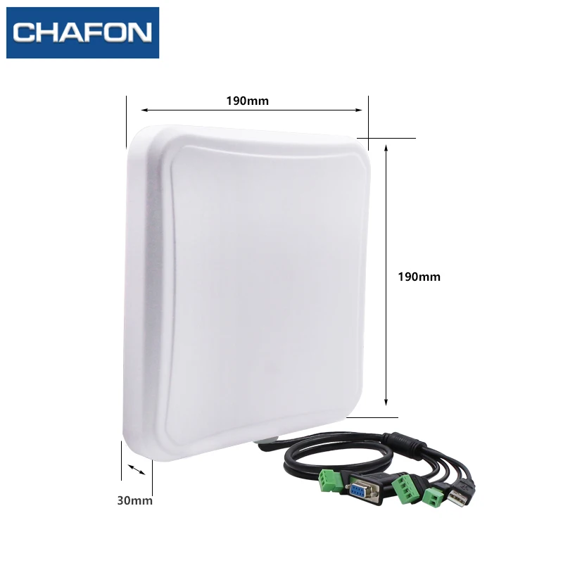 CHAFON 7 м небольшой интегрированный считыватель uhf rfid USB RS232 WG26 реле IP66 Встроенная 6dbi Антенна SDK для управления парковкой автомобиля