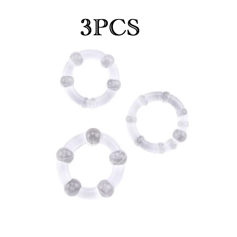 3 шт./упак. силиконовые кольца на пенис кольцо для пениса эрекции продлить Пенис