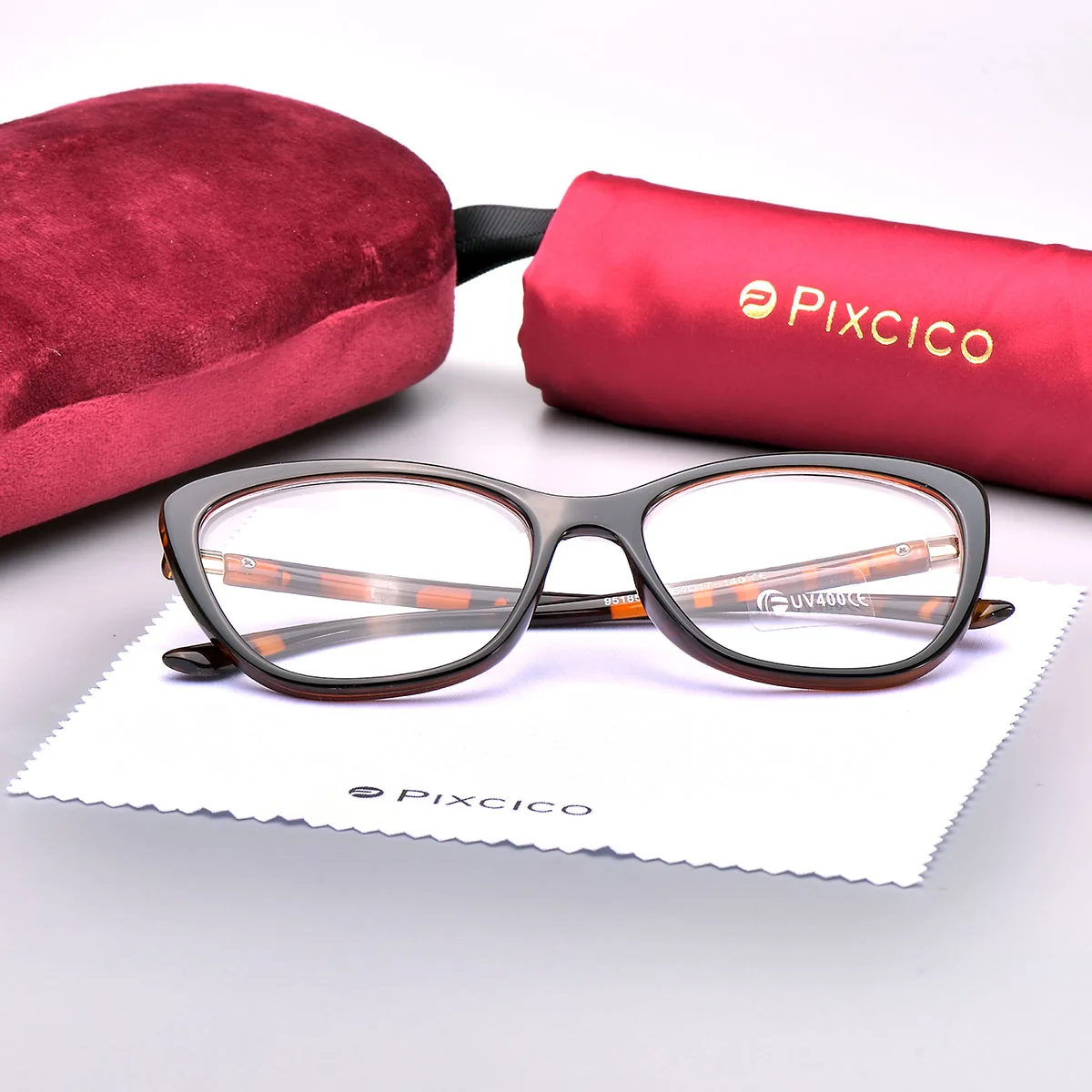 Pixcico B45737 кошачий глаз очки оправа женские роскошные брендовые оптические модные