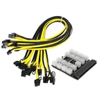 Коммутационная плата и кабель, коммутационная плата блока питания и кабель 18AWG 17 шт. для HP 1200 750 Вт, ваттный силовой модуль для майнинга Ethernet