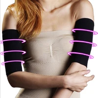 1 pair arms shaper slimming belts taping massage for women arm shapers shapewear flex trainer calorie off loss weight wrap bands