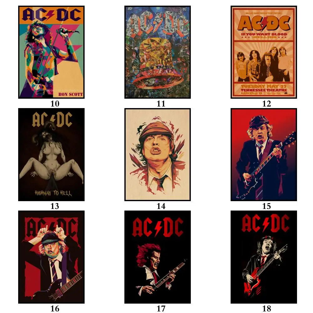 Аниме-постеры WTQ Картина на холсте Настенный декор ретро-постер Настенная