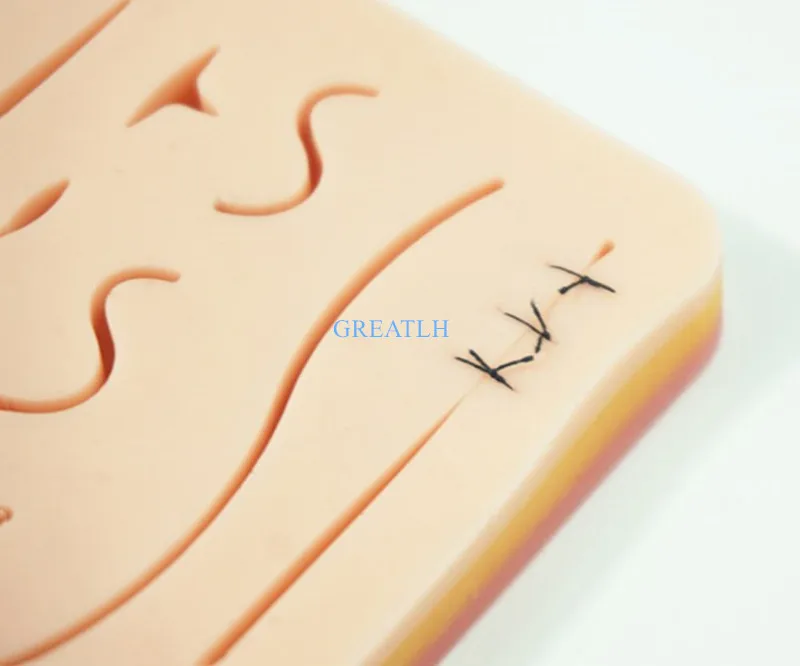 Силиконовый коврик для практики наложения швов с наживкой|Стоматологическая