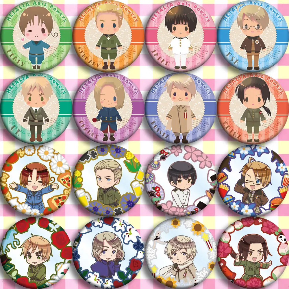 Brdwn Axis Powers Hetalia APH Австрия Америка Италия Германия французский Пруссия