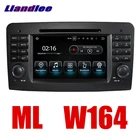 Liandlee автомобильный мультимедийный плеер NAVI для Mercedes Benz M ML Class W164 2005  2012 автомобильный сенсорный экран радио DVD стерео GPS навигация