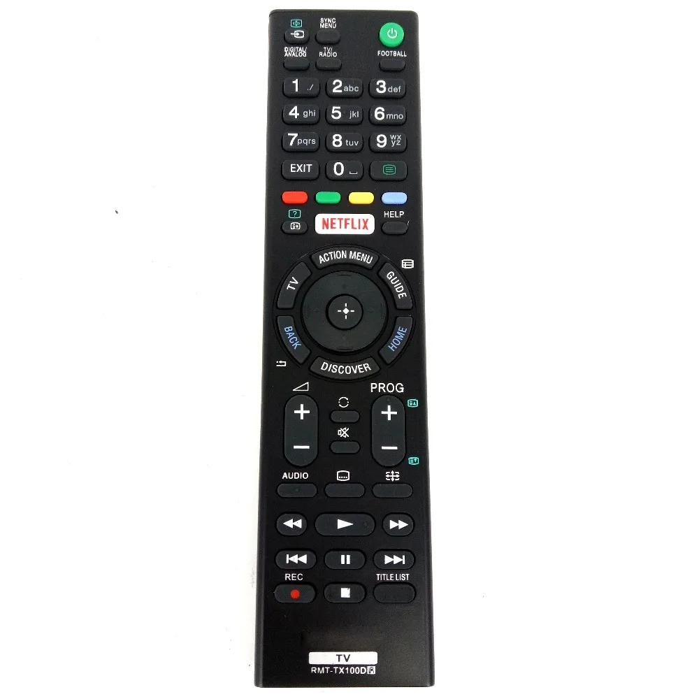 

Hot sale For Sony 4K HDR with Android TV Remote RMT-TX100D RMT-TX102D NETFLIX LED TV for KD-43X8301C KD-55XD8599