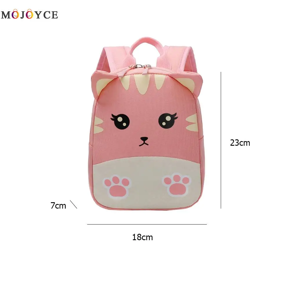 

Leisure Cartoon Kids Canvas Backpack Comfortable Chic Fashionable Children Baby Student School Bags Animal Bagpacks