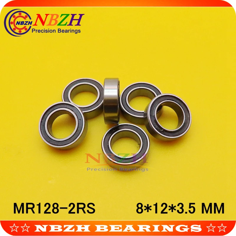 NBZH цена продажи MR128ZZ MR128-2RS SMR128ZZ SMR128-2RS 8X12X3,5 мм шарикоподшипники MR128/L-1280 ZZ MR128RS MR128-2RS