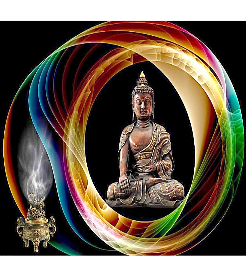 

Full Square/Round Drill 5D DIY Diamond Painting "Religious Buddha" Embroidery Cross Stitch 5D Home Decor Gift