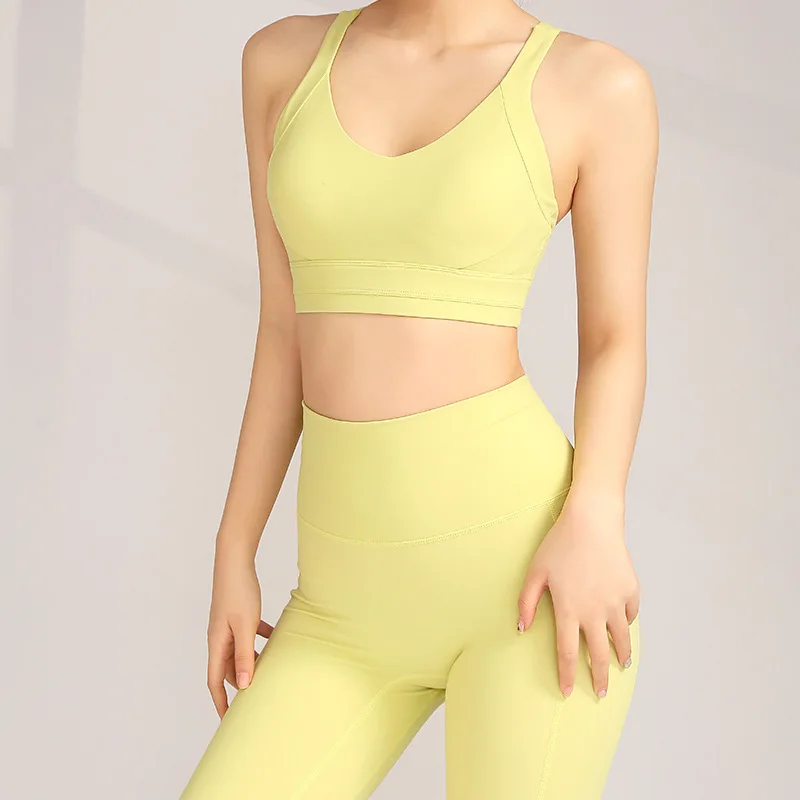 

Одежда для йоги, Женский спортивный жилет, облегающие спортивные топы, одежда для бега в тренажерном зале, тонкая одежда для йоги, нижнее бел...