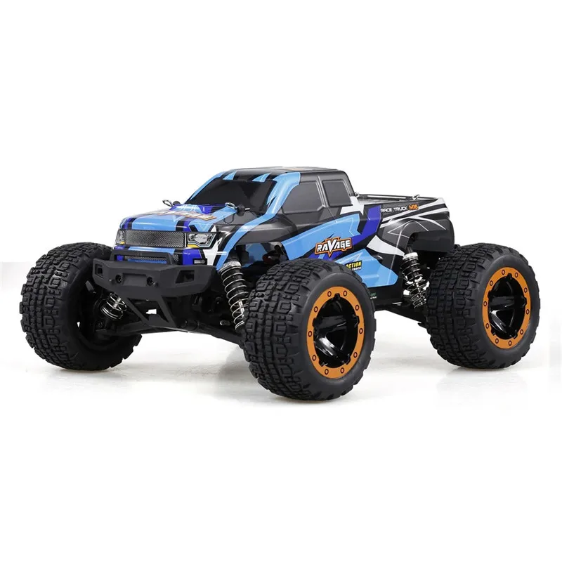 

HBX RC Car 16889A 1/16 2.4G 4WD 30km/h Brushed Crawler Model with LED Light Electric Off-Road Truck Toys RTR Control Model Cars