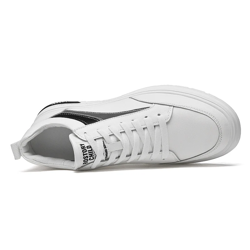 Online Diskon Besar-besaran 2021 Sepatu Pria Kasual Sepatu Kulit Hitam Untuk Pria Sneakers Berenda Pria Hak Tersembunyi Sepatu Jalan Pria Kualitas Terbaik