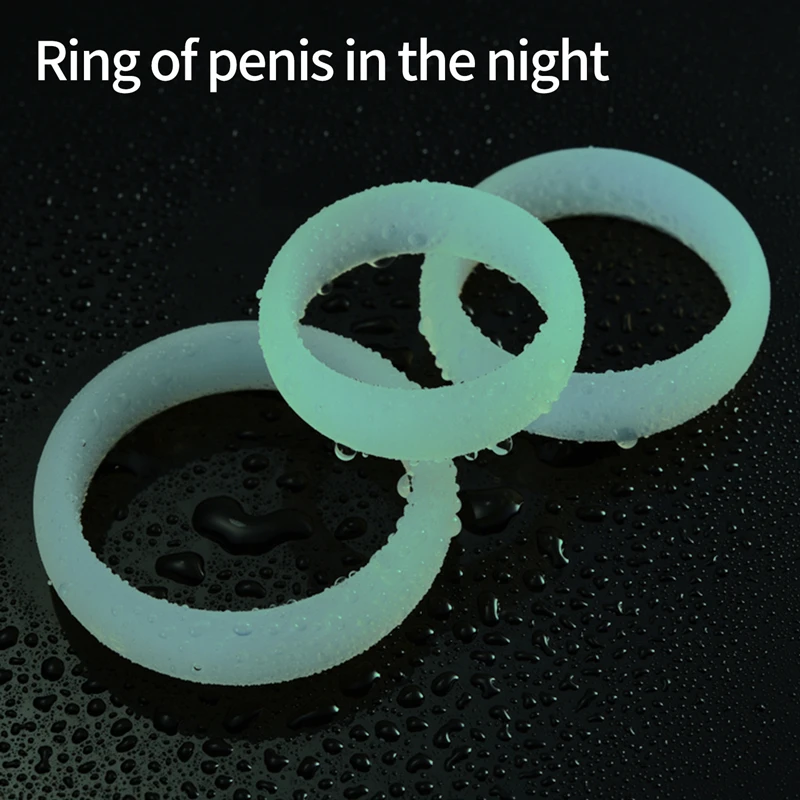 3 шт./компл. силиконовые эластичные кольцо для пениса прозрачный классический