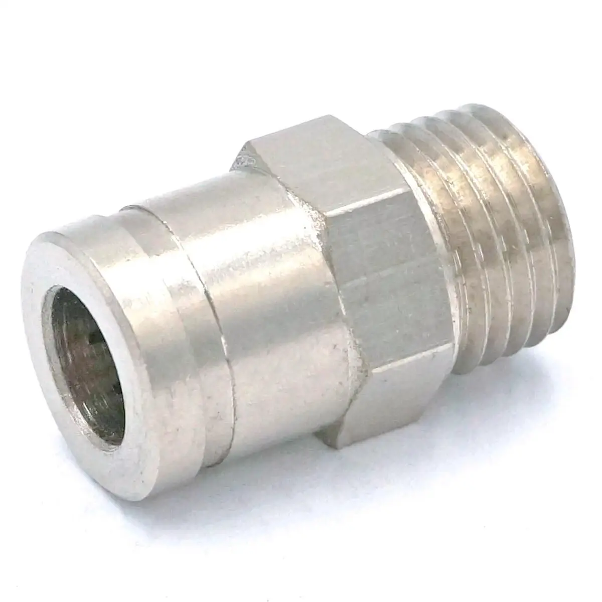 1/4&quot BSP Male to Fit Tube O/D 8mm Pneumatic Nickel Brass Push In Connector Union Quick Release Air Fitting Plumbing | Обустройство