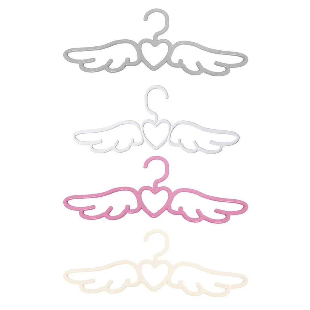 

Household clothes rack Adult multifunctional love wings hanger beautiful angel clothes plastic hanger