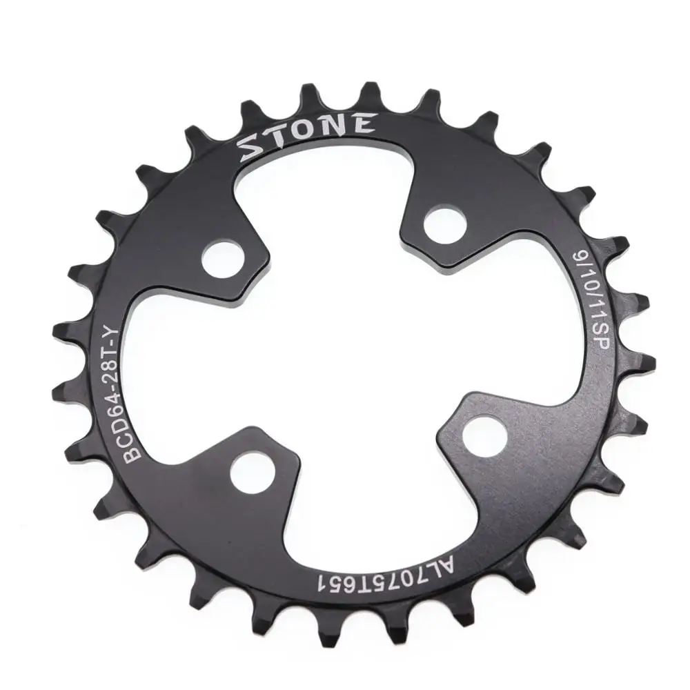 Камень передняя Звездочка 64BCD круглый стержень для Shimano XT M780 M785 M782 M960 22t 24t 26т 28Т зуб