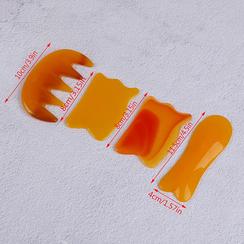 Массажный инструмент Guasha для акупунктуры спа-терапия Массажер Gua Sha