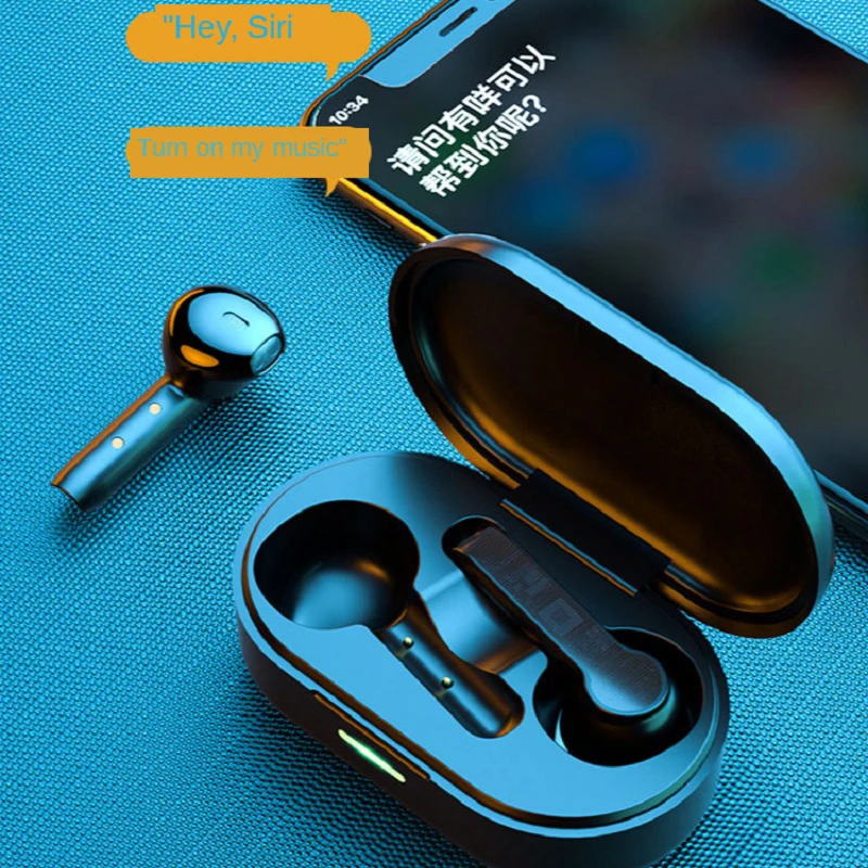 

TWS Wireless Earphones Bluetooth 5.0 Smart Touch In-Ear Waterproof Bass Earbuds Built-In Mic Headset