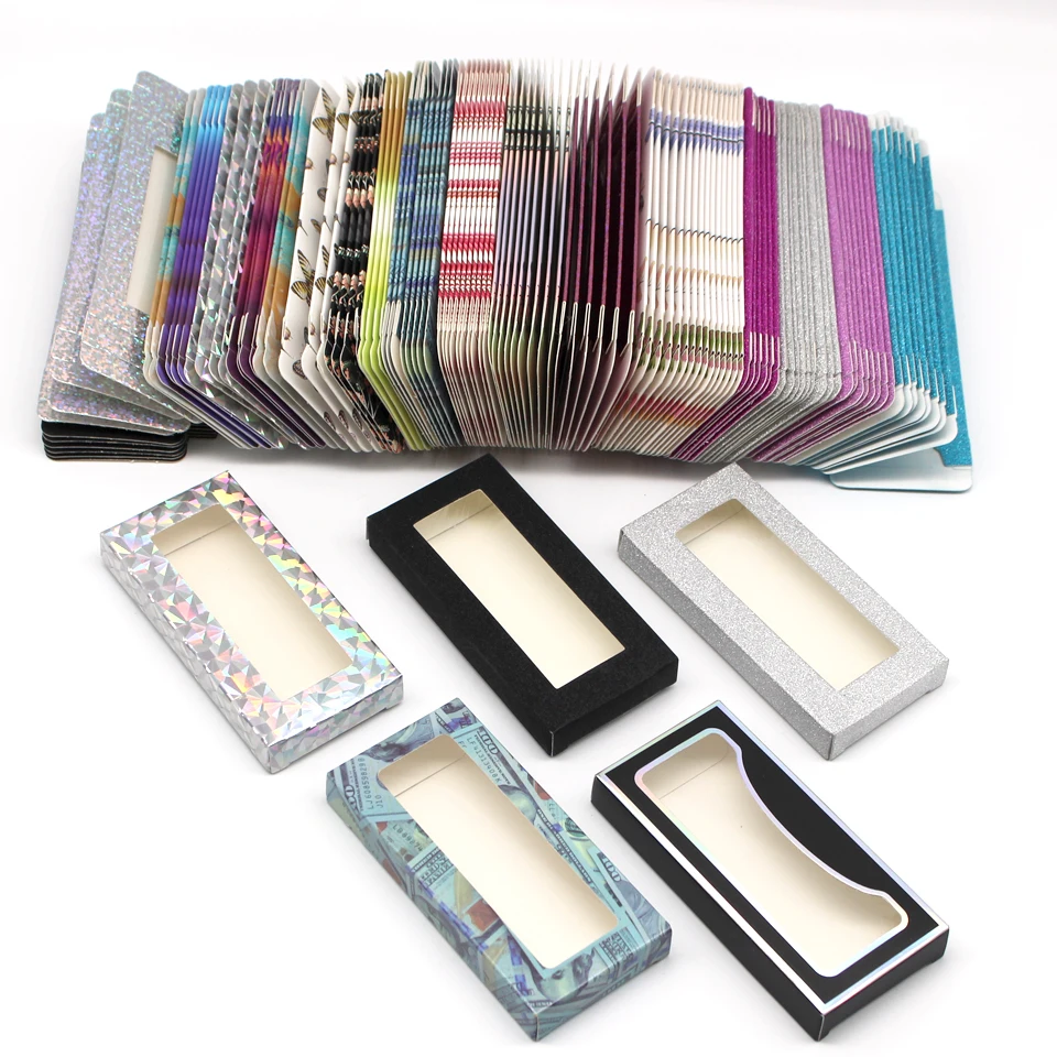 

Marble Lash Boxes Packaging Custom For Mink Eyelashes Case Bulk Wholesale Paper Eyelash Packaging Box Empty Rectangle Cheap
