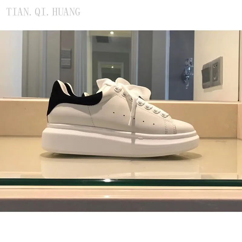 

New Style Classic Fashion Design Woman Casual Shoes High Quality Brand Genuine Leather Sneakers Shoes TIAN.QI.HUANG