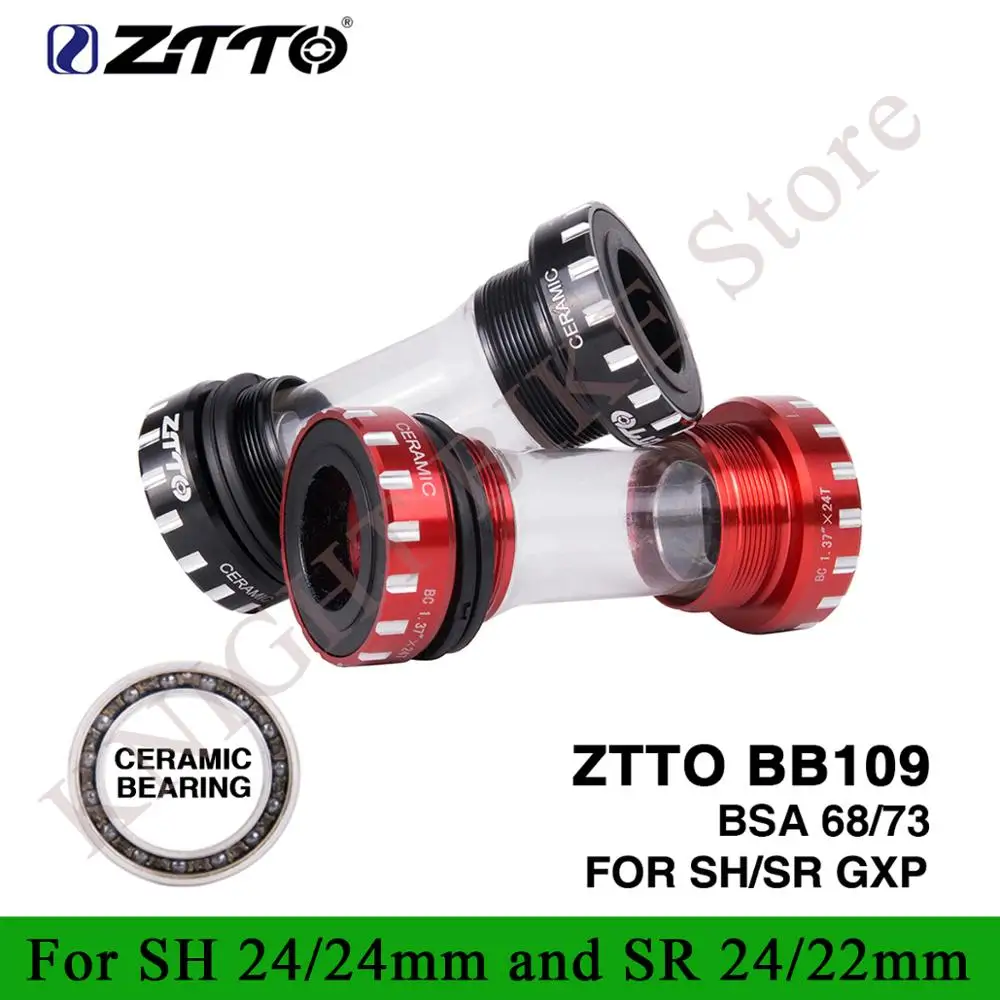 ZTTO Новый керамический подшипник BB109 BSA68 bsa 73 MTB дорожный велосипед внешний нижние