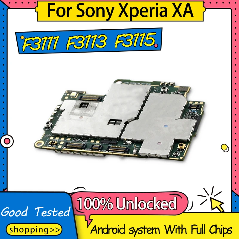 Разборка 100% разблокированная материнская плата для Sony Xperia XA F3111 F3113 F3115 логическая