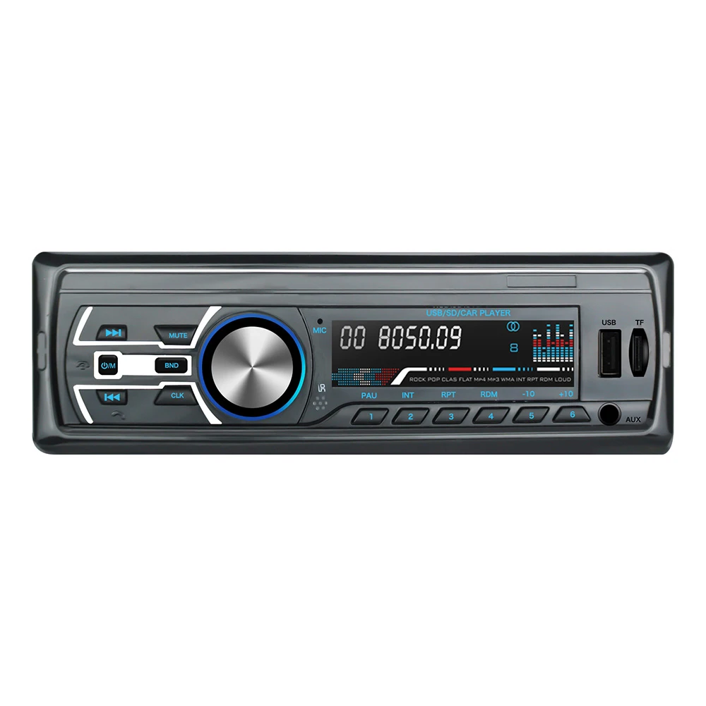 12 в 1 Din Bluetooth автомобильное радио MP3 плеер аудио стерео автомагнитолы Поддержка SD/FM/AUX/USB BY001
