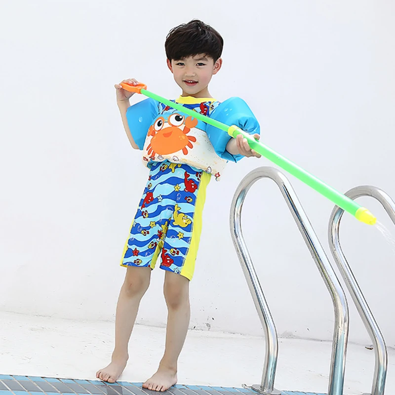 Новый детский жилет для плавания детские плавающие куртки с поролоновым кольцом