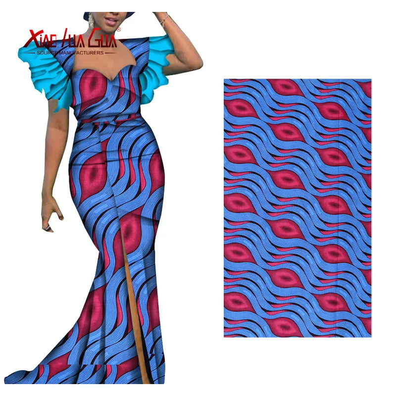 Анкара Африканский Воск принты батик настоящий воск ткань Африка Швейные