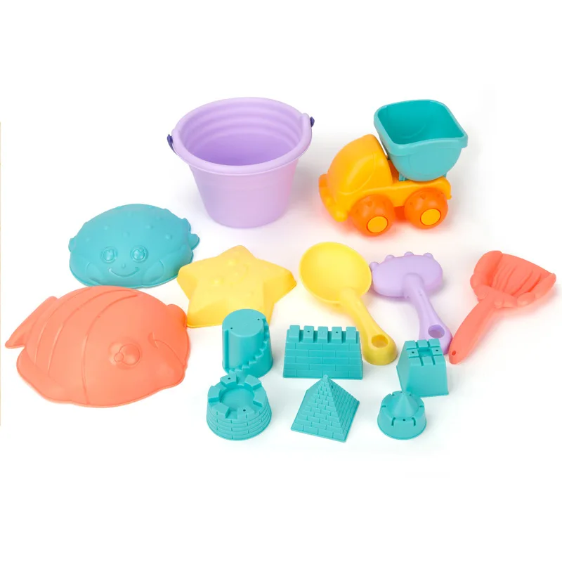 Детская игрушка из мягкого песка детская Silcone Пляжная летний песок игрушечный