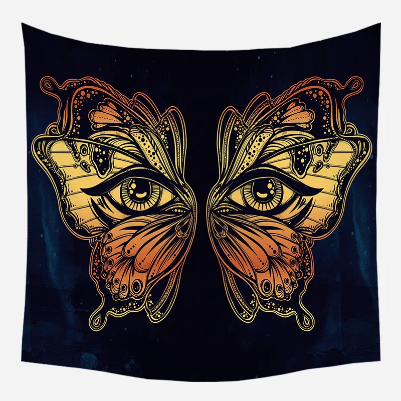 

Fuwatacchi Gold Black Sun Moon Mandala Tapestry Wall Hanging Celestial Wall Tapestry Hippie Wall Carpets Dorm Decor Tapestry