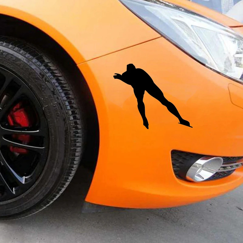 

CS-1578# Skater reflective funny car sticker vinyl decal silver/black for auto car stickers styling no background